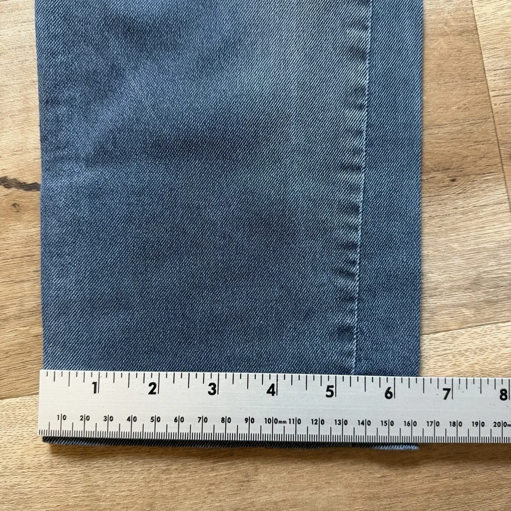 Diesel Tepphar Jeans Men 33x26 Blue Slim Carrot Stretch Dark Wash Distress 0607Y